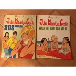 Julie, Klaartje, Cécile. 5 albums, (als) nieuw