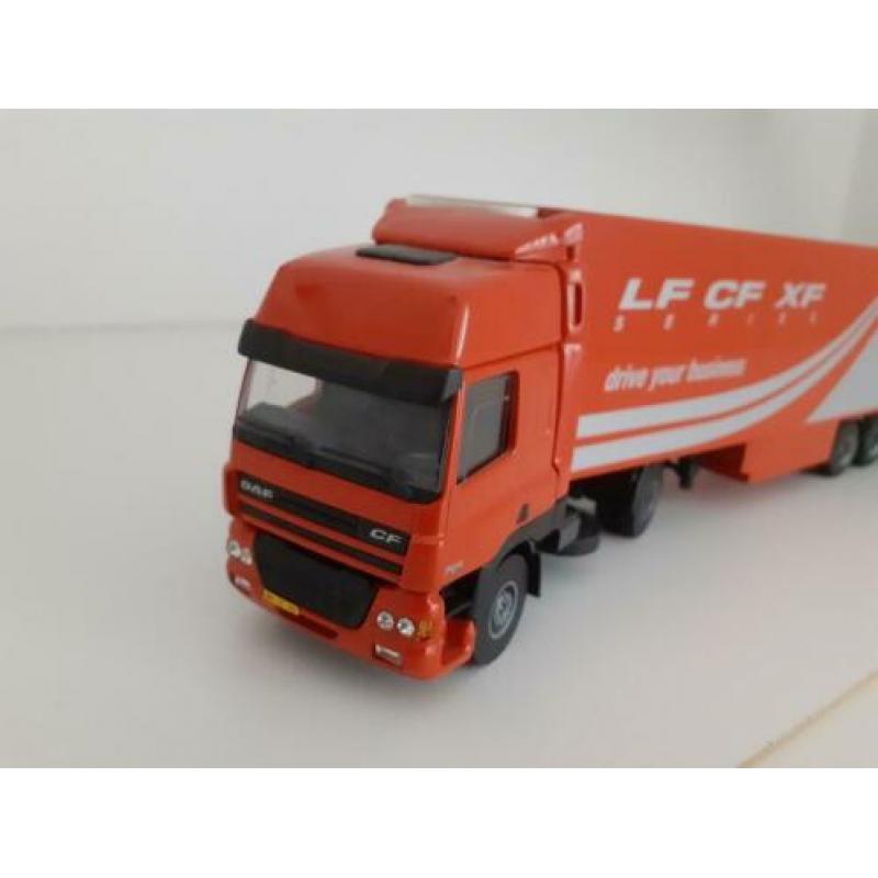 Daf CF trekker met koeloplegger in Daf demo uitvoering Lion