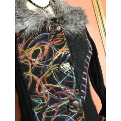 Griffolie Paris vest zwart mt3 38/40 Nieuwstaat ??mooi??