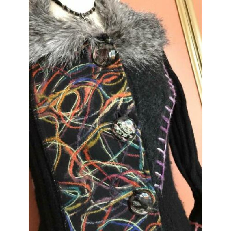 Griffolie Paris vest zwart mt3 38/40 Nieuwstaat ??mooi??