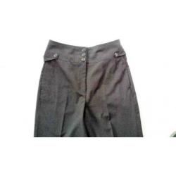 ZWARTE Palazzo broek (wide leg), maat 38/40