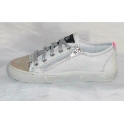 SHOESME maat 31 lerensneaker/rits wit ster gratis verzenden