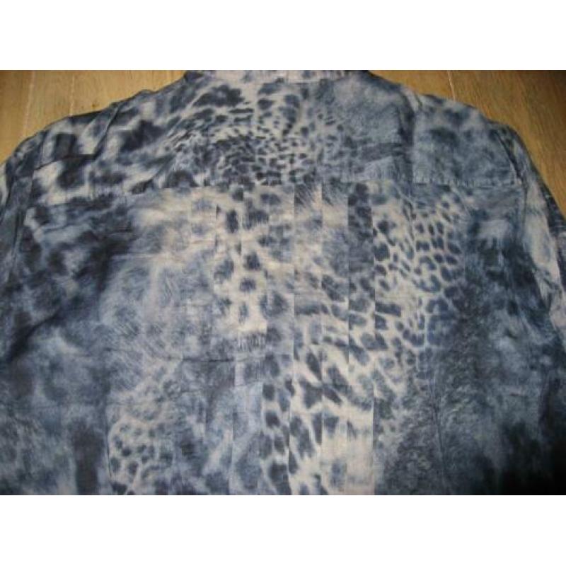 panter print blouse / tuniek van Nadine H. mt 42/44
