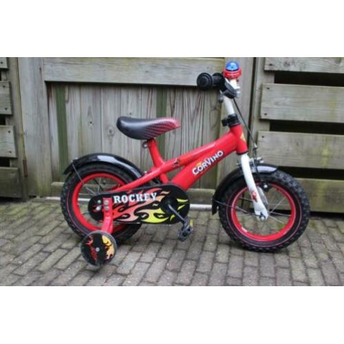 12,5 inch Corvino fietsje rood