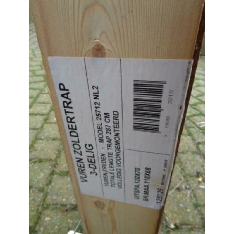vlizotrap nette staat vuren 120 * 70, 287 cm lang
