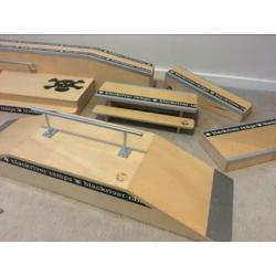 Blackriver ramps en Techdeck set