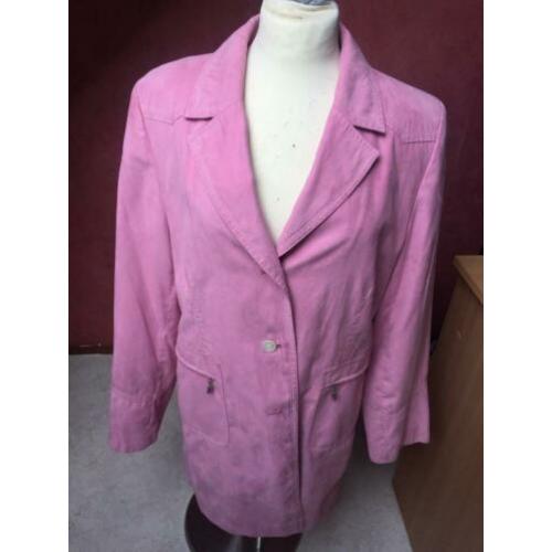 Jas 38 roze zomer halflang