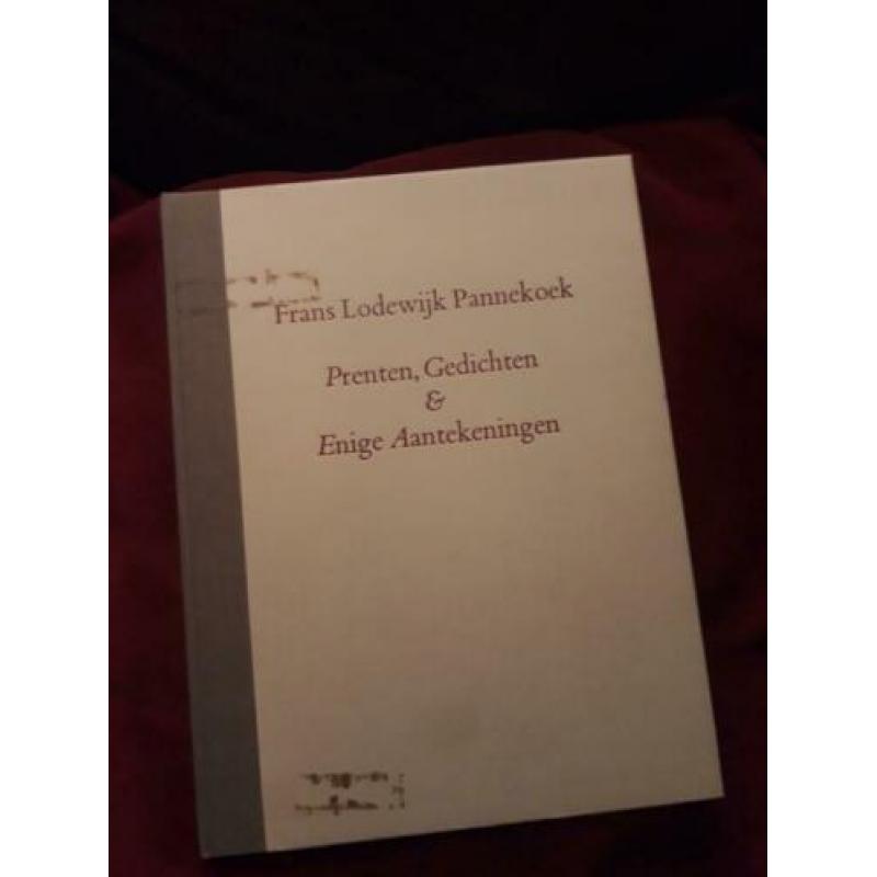 Frans Lodewijk Pannekoek Prenten Gedichten Aantek - 1977