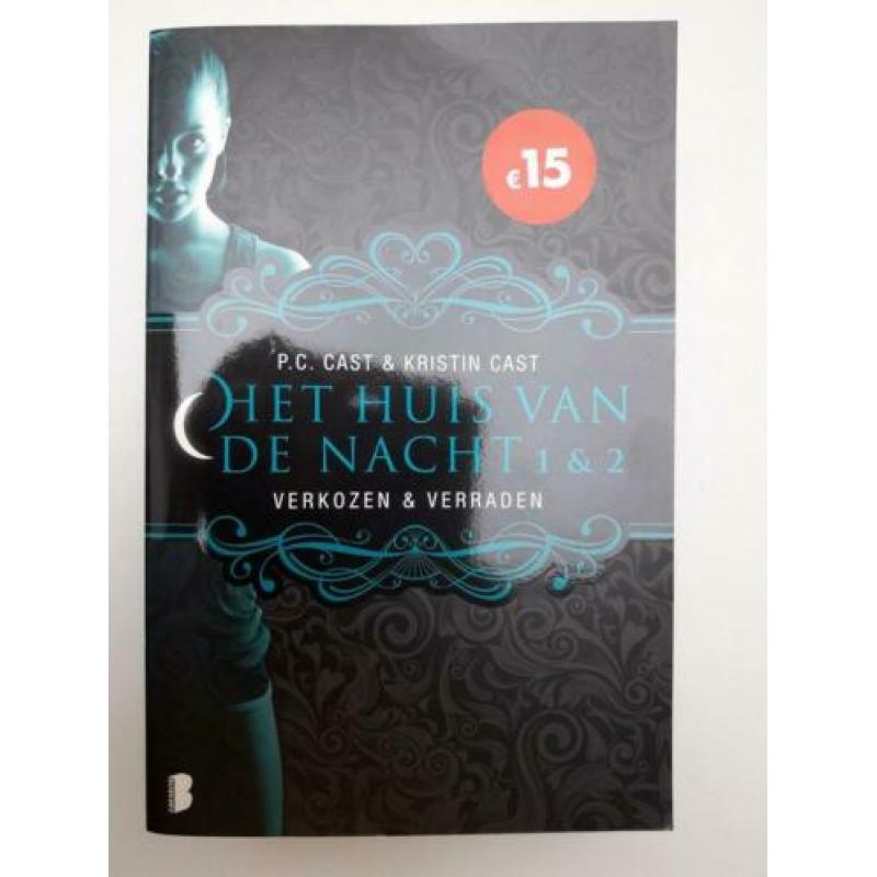 P.C Cast en Kirsten Cast - Het huis van de nacht deel 1t/m 4