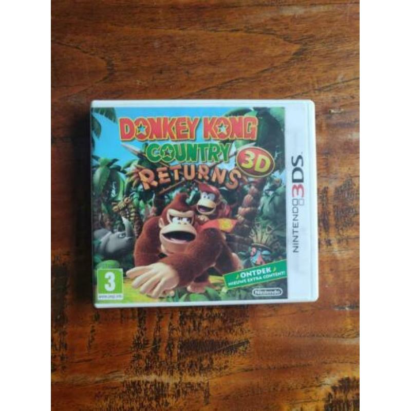 Donkey Kong Country Returns voor de Nintendo 2 en 3DS!