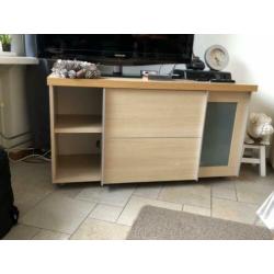 Dressoir tv kast en barkast met schuifdeuren