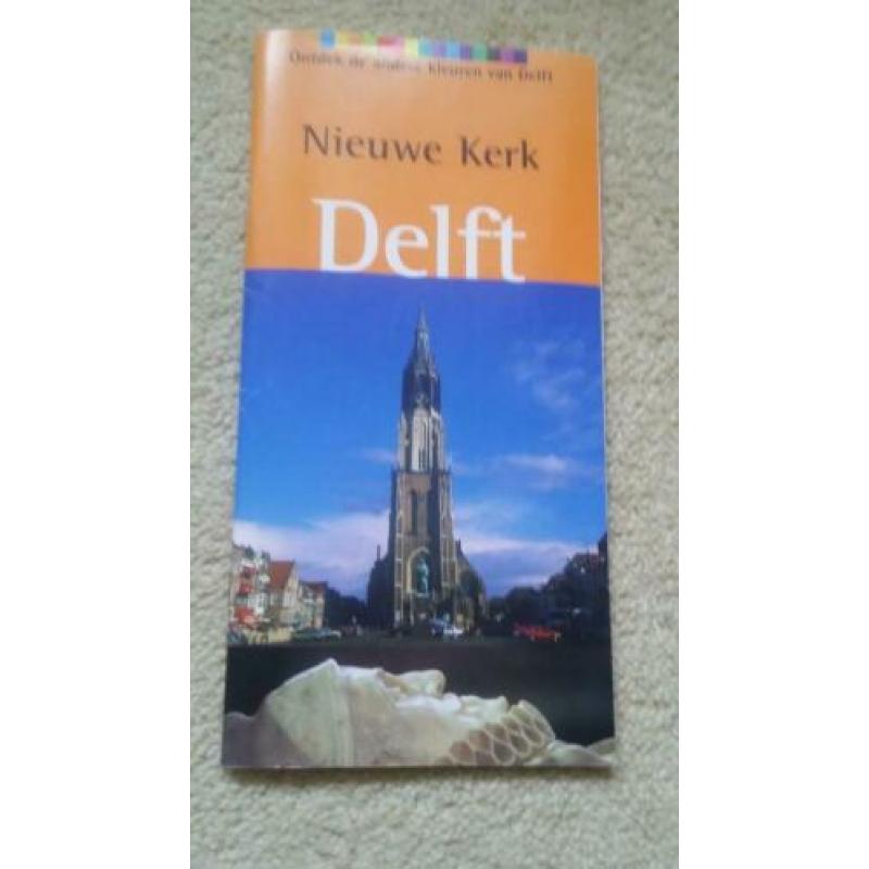 Brochure Oude Kerk / Nieuwe Kerk DELFT