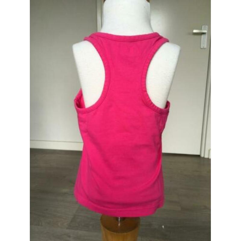 JRN top / shirt met racerback nieuwstaat mt 110 / 116 D4