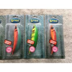 adv 276 / NIEUW set 7 grote jerkbaits