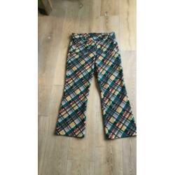 Vrolijke broek king louie maat m valt als l