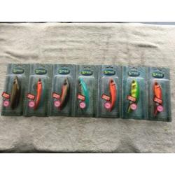adv 276 / NIEUW set 7 grote jerkbaits