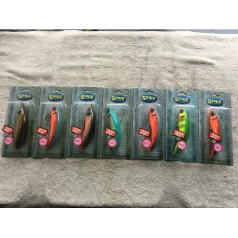 adv 276 / NIEUW set 7 grote jerkbaits