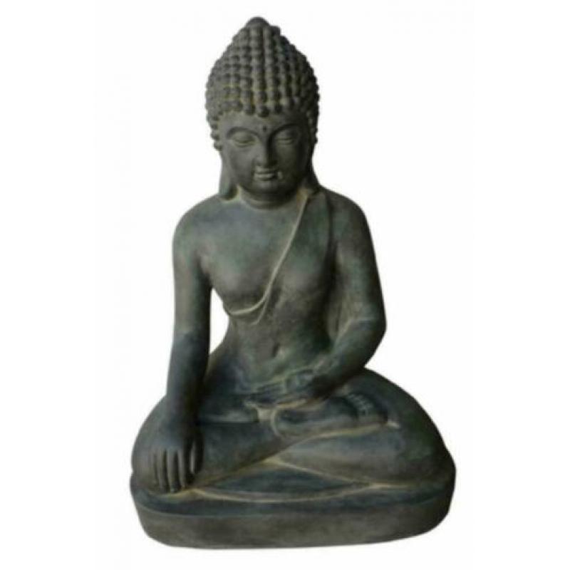 BOEDDHA ZIT GROOT 40 CM en 60 CM /Beelden