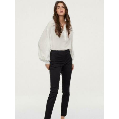 H&M high waist pantalon met splitjes