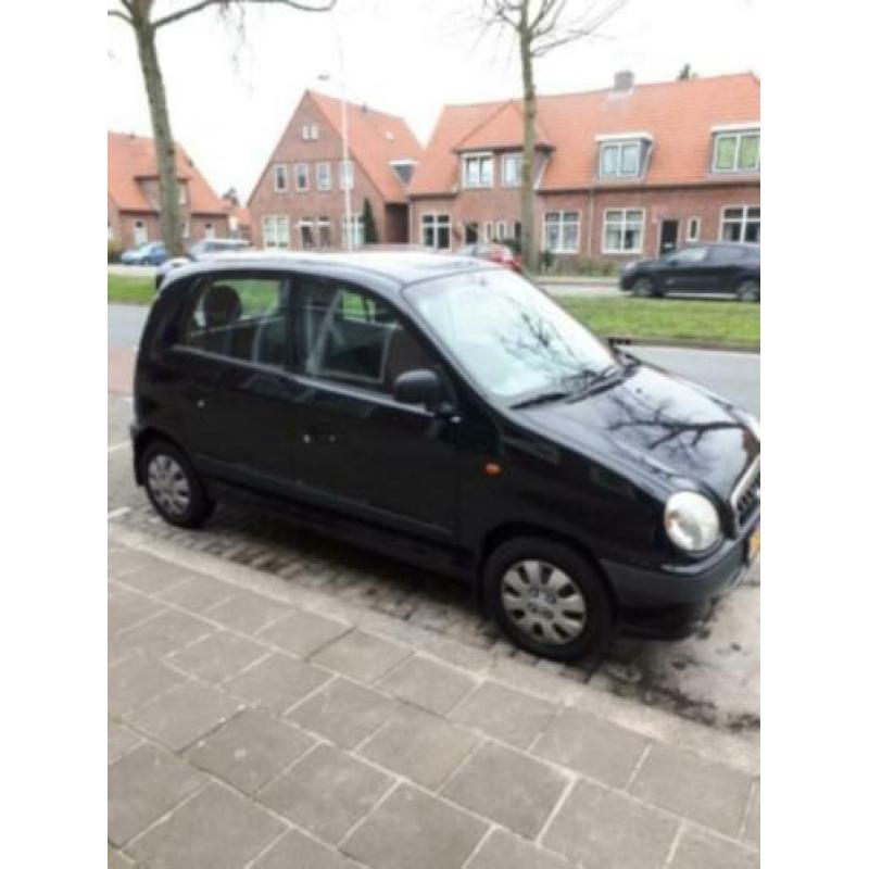 Hyundai Atos 1.0 I X Spirit AUT 2002 Zwart km stand 92992