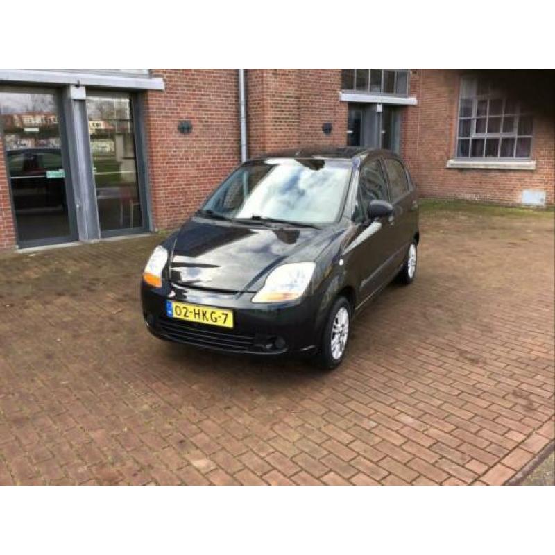 Chevrolet Matiz 0.8 2009 Zwart nieuwe APK 2021