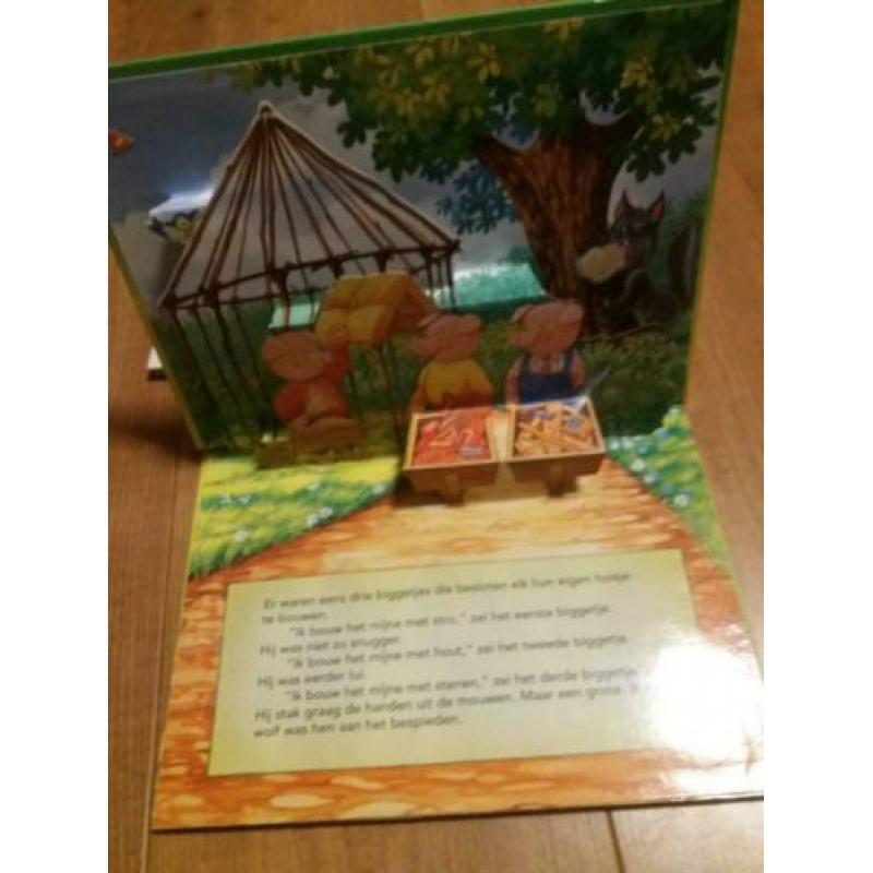3 pop-up sprookjesboeken