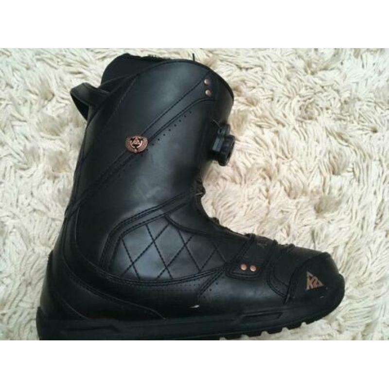 snowboardschoenen K2 maat 43,5 boasysteem in goede staat sno