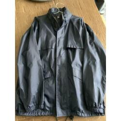 Agu regenpak heren maat L, donkerblauw