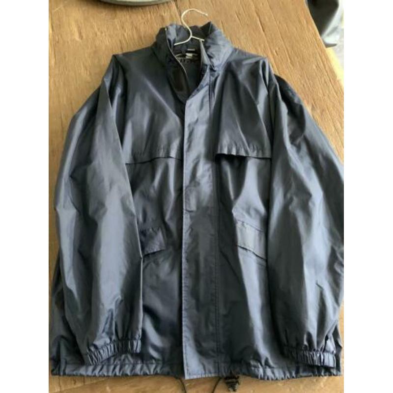 Agu regenpak heren maat L, donkerblauw