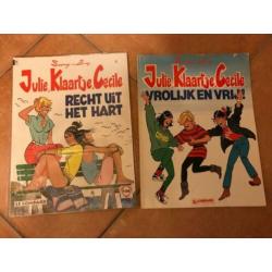 Julie, Klaartje, Cécile. 5 albums, (als) nieuw