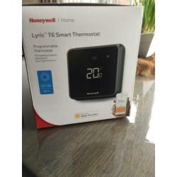 Honeywell lyric T6 slimme thermostaat bedraad zwart