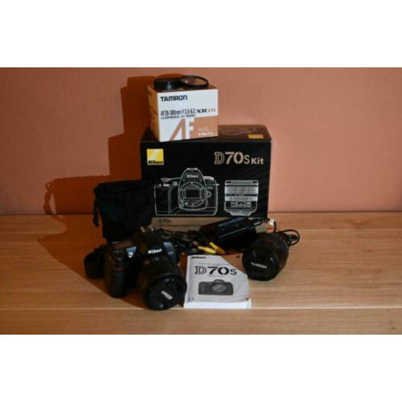 Fotocamera set Nikon D70S