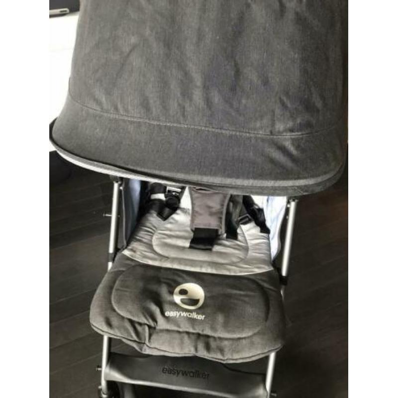 Easywalker buggy+ grijs/blauw
