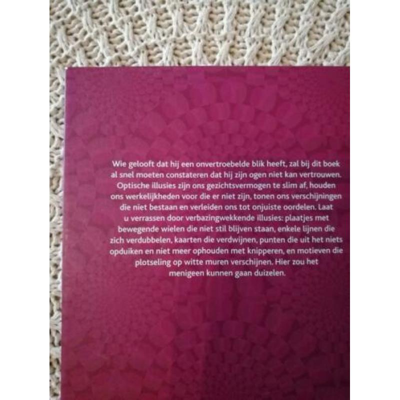 Boek "Optische illusies, zie je echt wat je ziet?"
