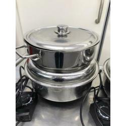 Inbouw soupwell / soepketel / foodtruck / hotpot / buffet