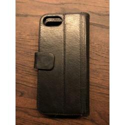 Leren iPhone 7 hoes zwart