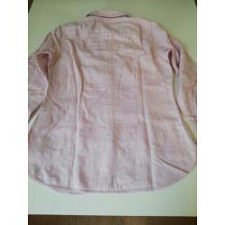 Tommy Hilfiger blouse / bloes zacht roze maat 36 / 38