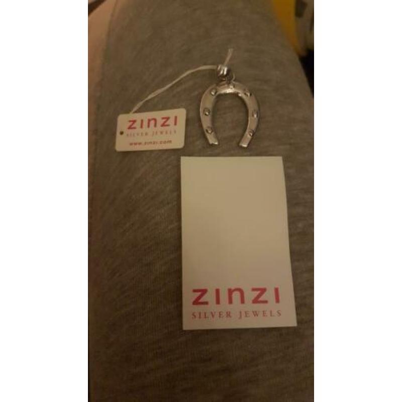 Echt massief zilveren bedel van Zinzi, nieuw!