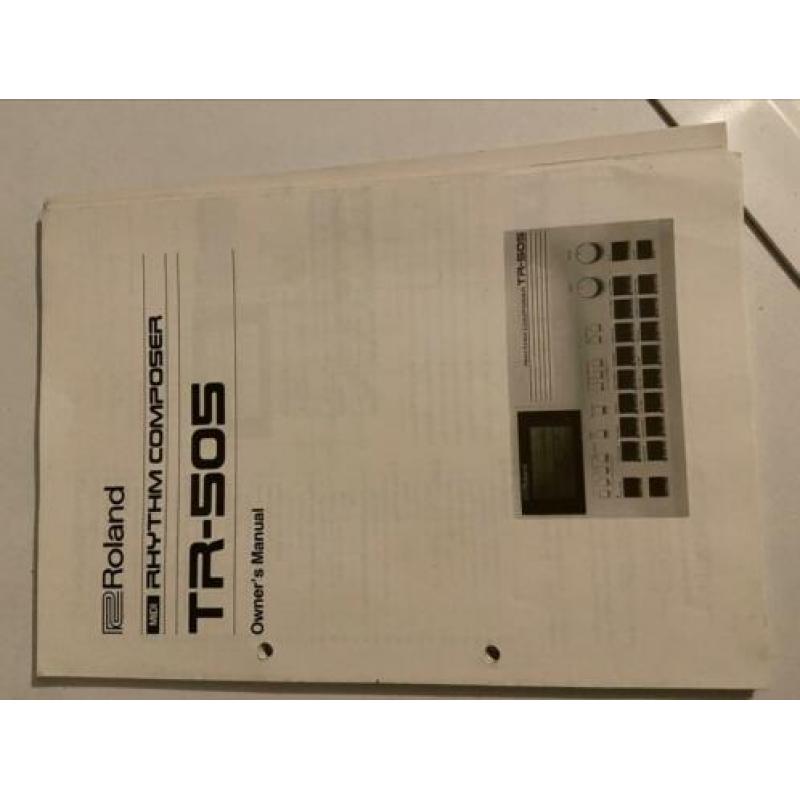 Roland TR-505 Rhythm Composer