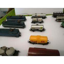 Jouef wagons en drie loc