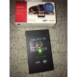 Zwarte Samsung Galaxy S2 Telefoon 16 GB met Doosje