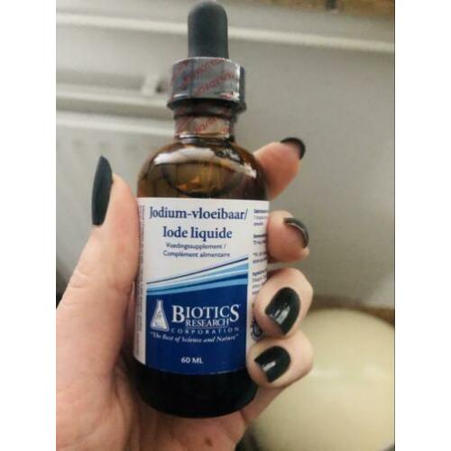 Nieuw (geseald) flesje vloeibare jodium Biotics