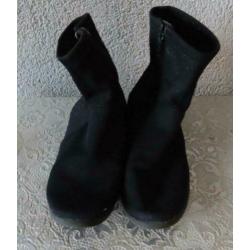 Zara girls blauwe enkellaars maat 31