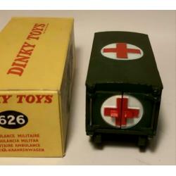 Dinky Toys, GB, # 626, Military ambulance, mint/b