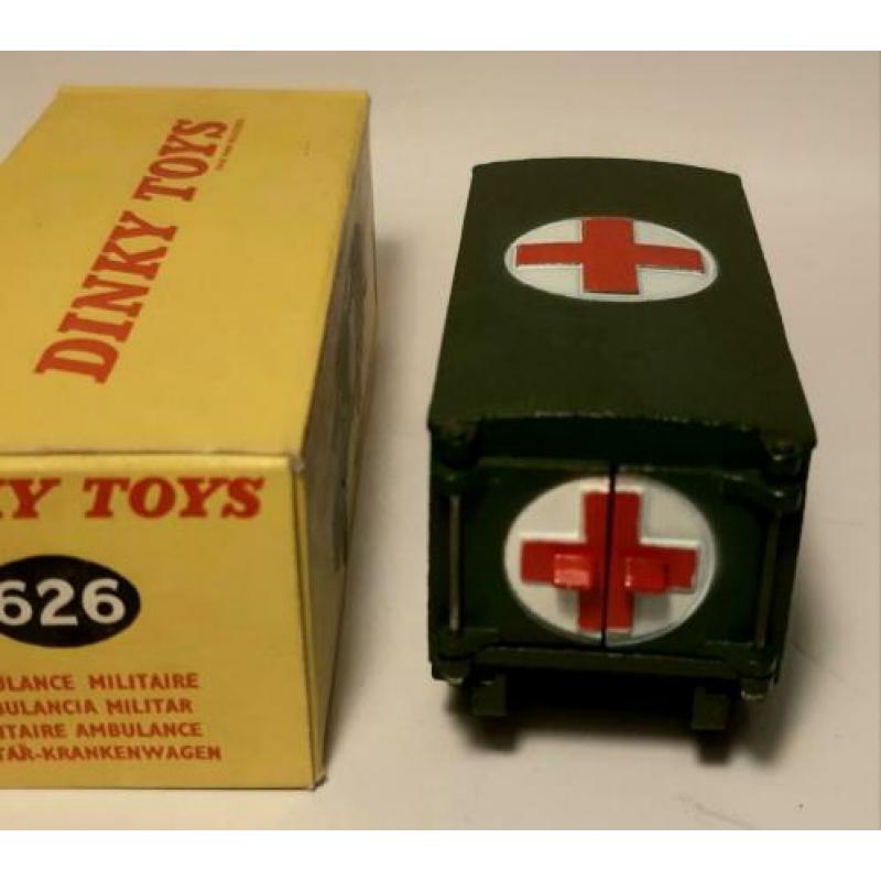 Dinky Toys, GB, # 626, Military ambulance, mint/b