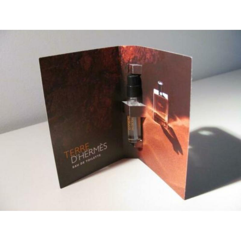 Hermes - Terre D'Hermes parfum proefje / sample / monstertje