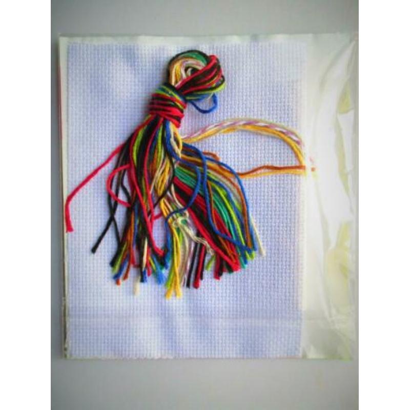 Borduurpakket Miniatuur~I Love my Pet~Aida~Borduren~Dog Cat