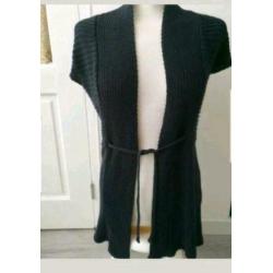 Zwart vest Etam