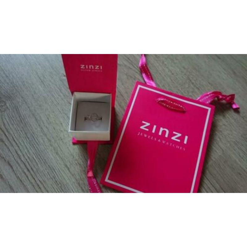 Zilveren Zinzi ZIR1278 ring maat 56, Nieuw!