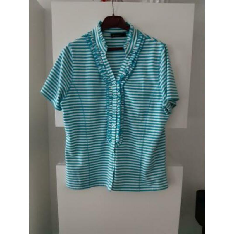 Twee merk shirts van witte veen maat L